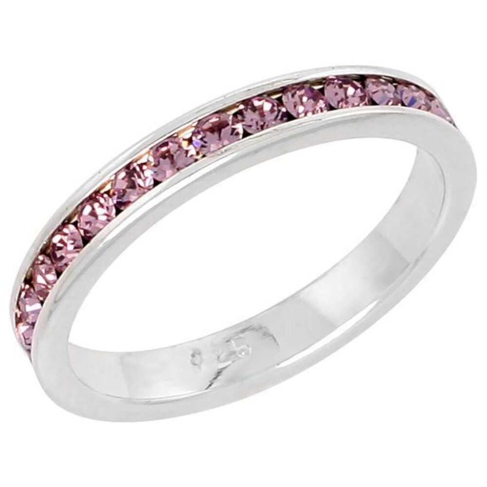 3mm Stackable Eternity Band, Alexandrite